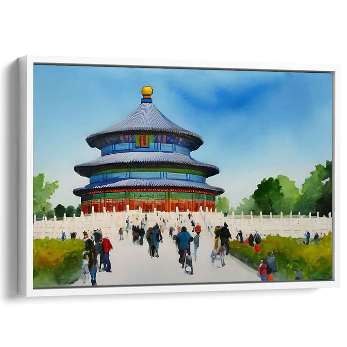 Watercolor Temple of Heaven #112