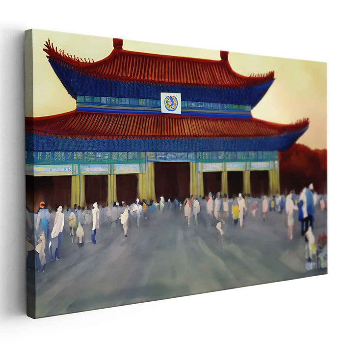 Watercolor Temple of Heaven #113