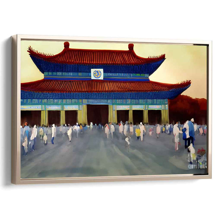 Watercolor Temple of Heaven #113