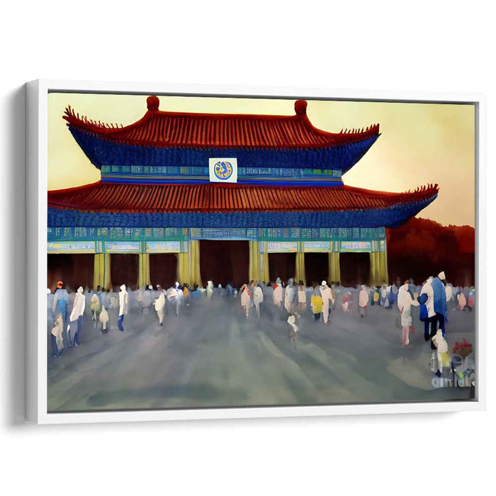 Watercolor Temple of Heaven #113