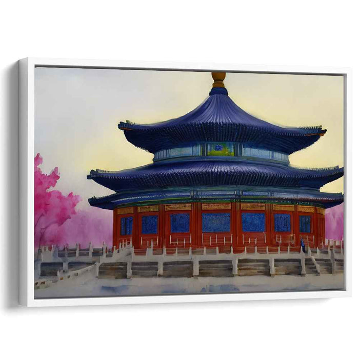 Watercolor Temple of Heaven #114