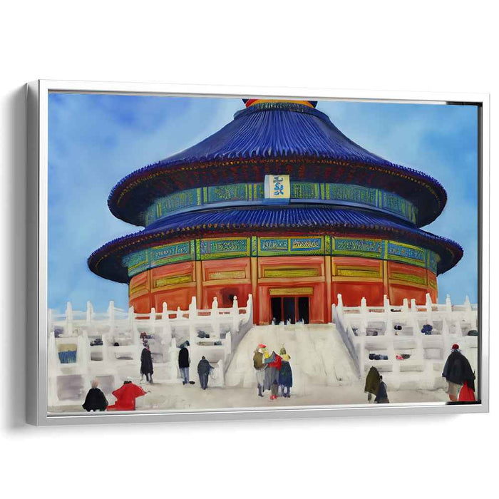 Divine Geometry: Realistic Depiction of the Temple of Heaven
