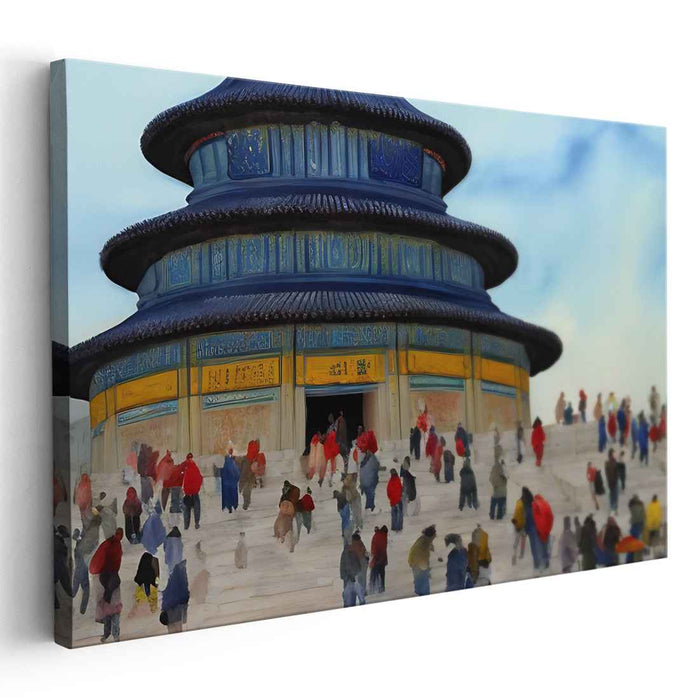 Temple of Heaven: A Bustling Day at the Iconic Beijing Landmark