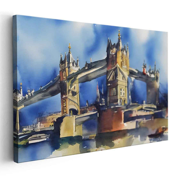 Watercolor Tower of London #101