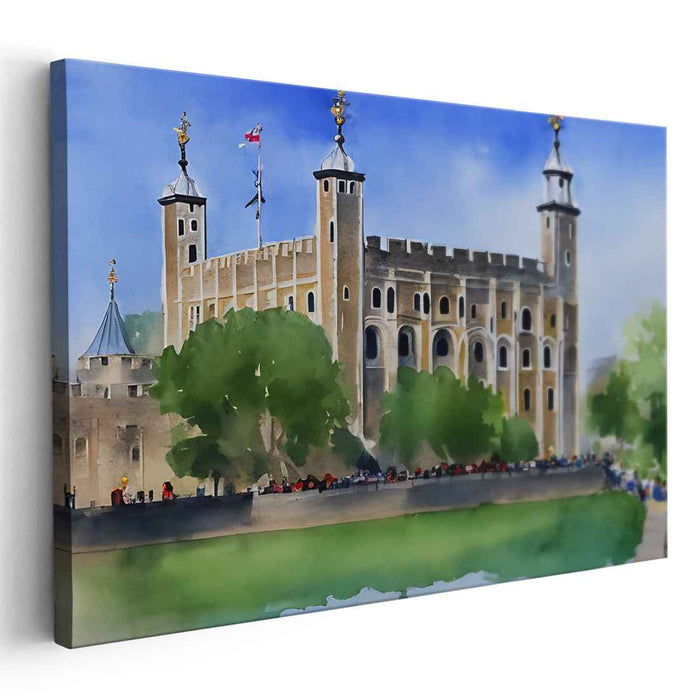 Watercolor Tower of London #104