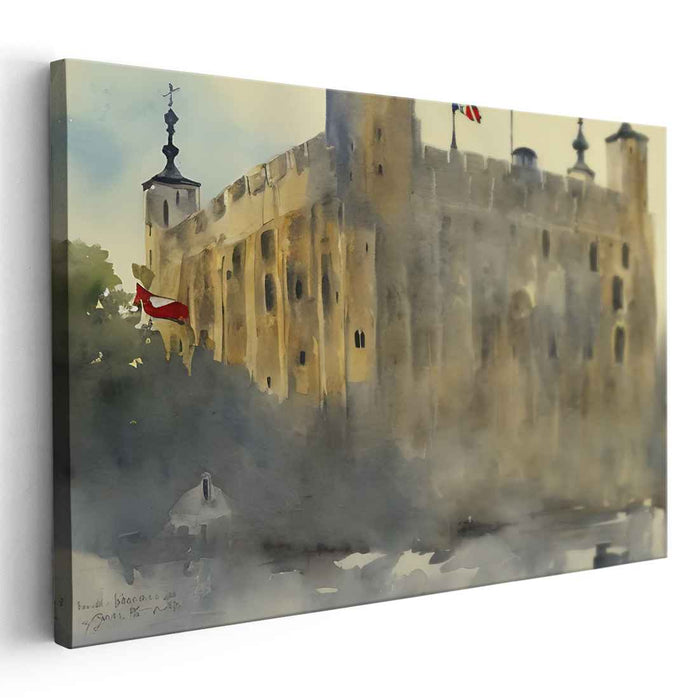Watercolor Tower of London #120
