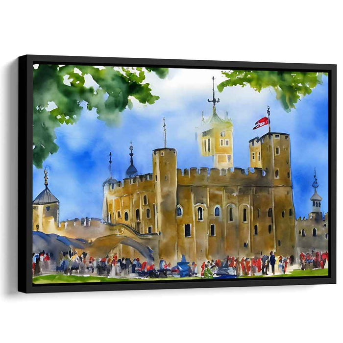 Watercolor Tower of London #124