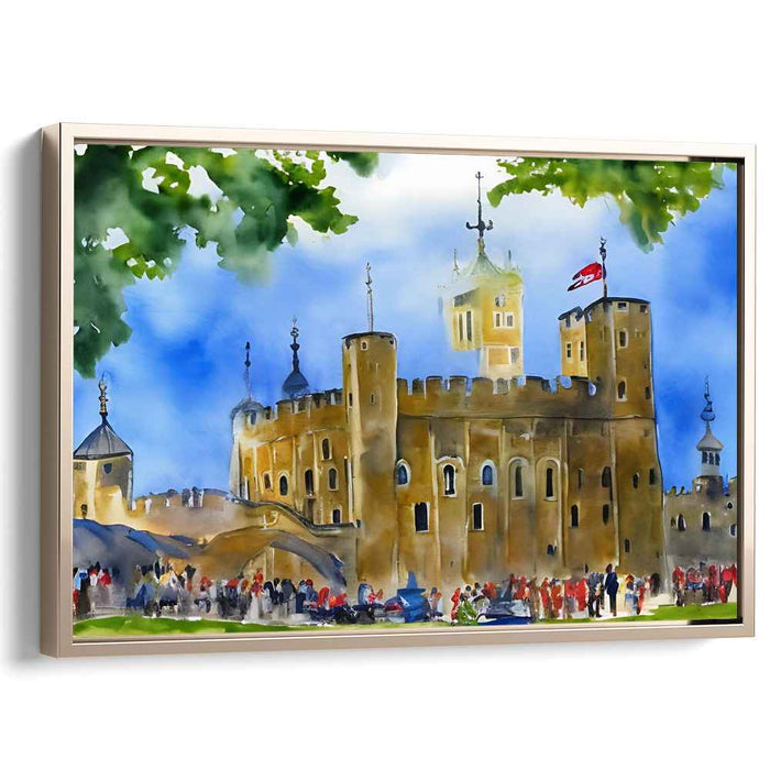 Watercolor Tower of London #124