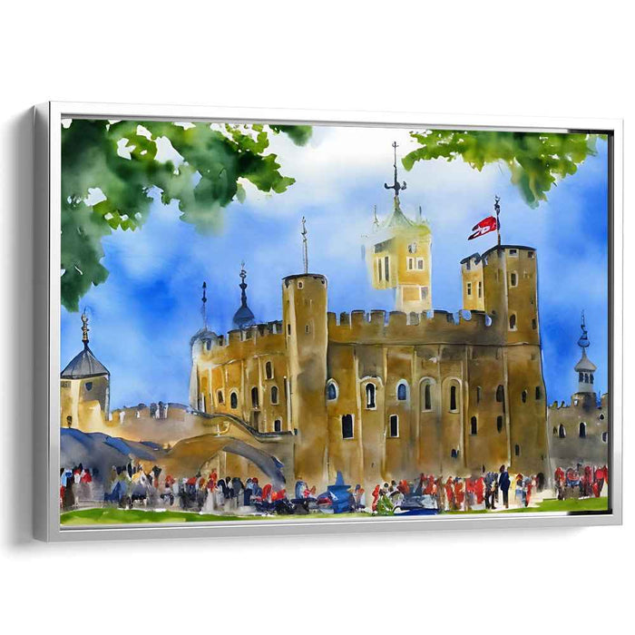 Watercolor Tower of London #124