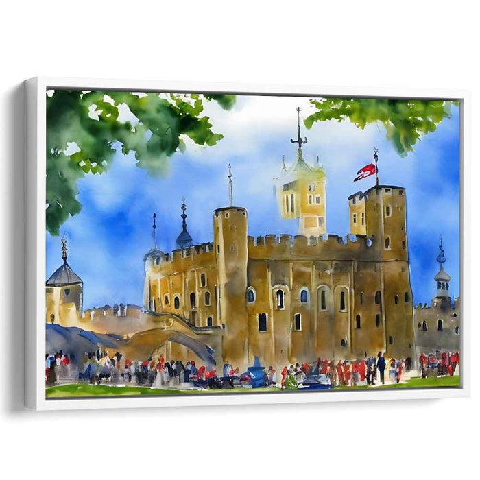 Watercolor Tower of London #124