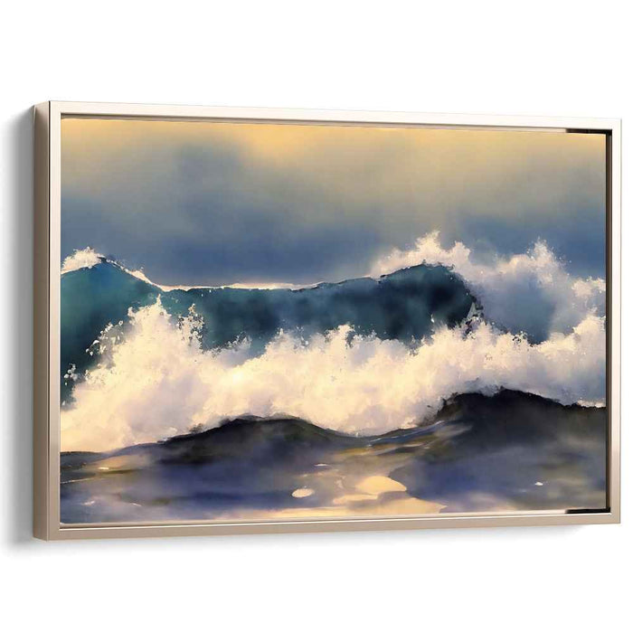 Watercolor Wave #123