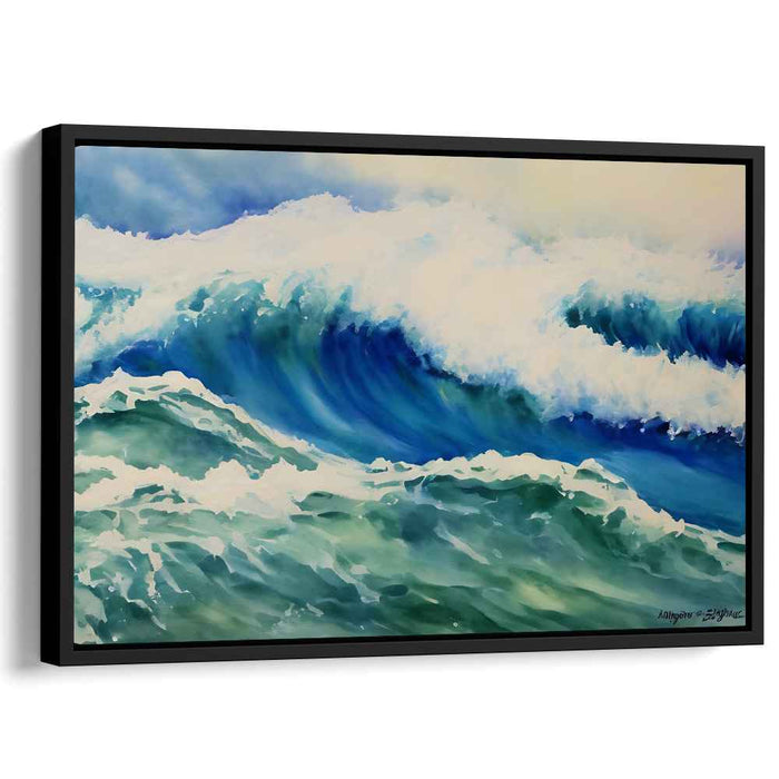 Watercolor Wave #129