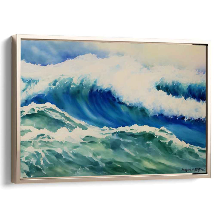 Watercolor Wave #129