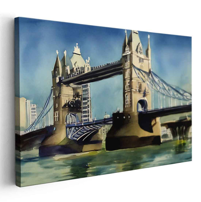 Watercolor Tower Bridge #123