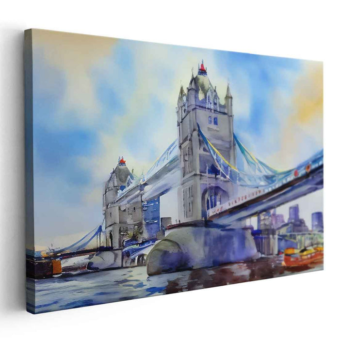 Watercolor Tower Bridge #127