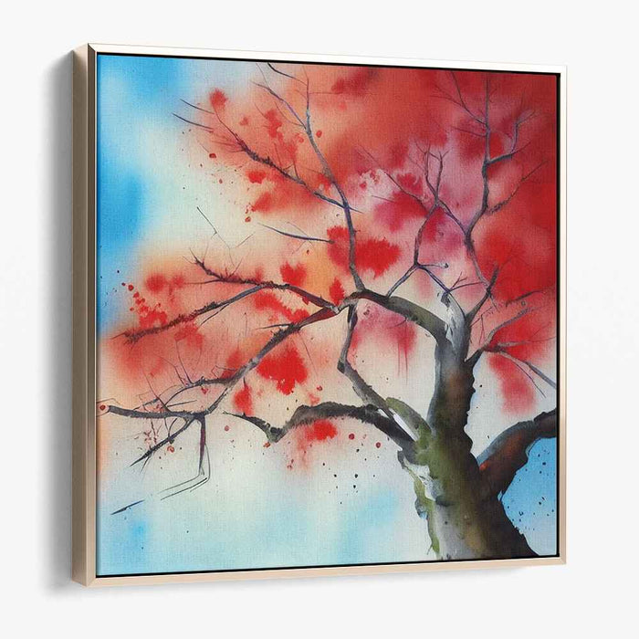 Watercolor Tree #001