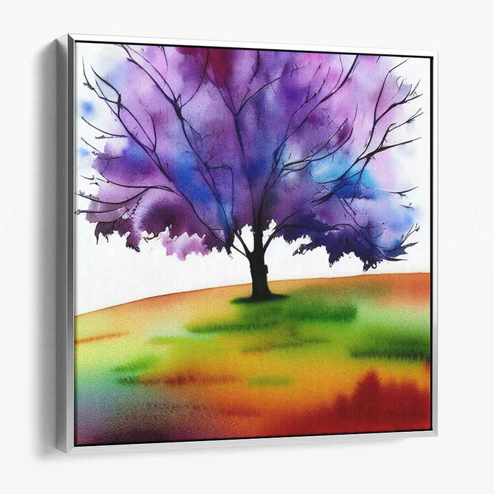 Watercolor Tree #007