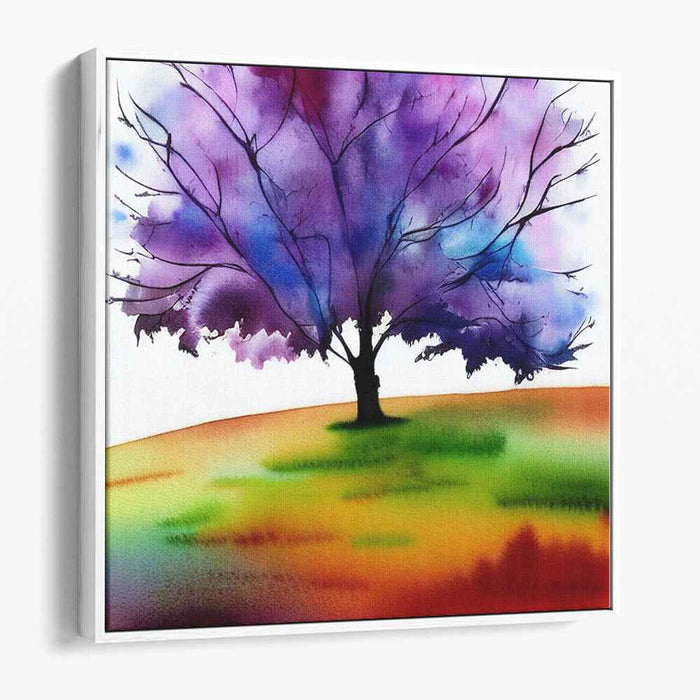 Watercolor Tree #007