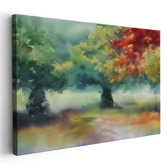 Watercolor Tree #127