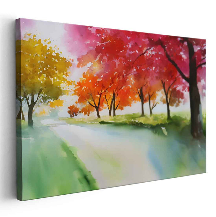 Watercolor Tree #136