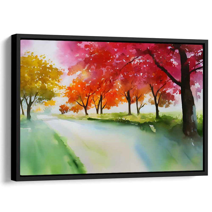 Watercolor Tree #136