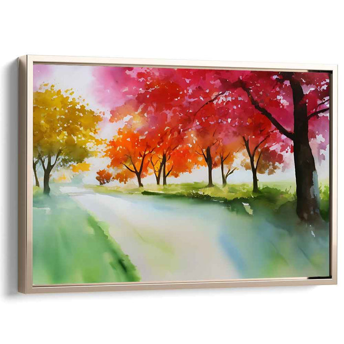 Watercolor Tree #136