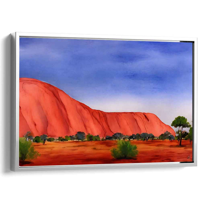Watercolor Uluru #112