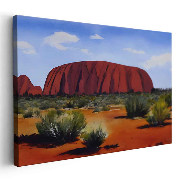 Sacred Earth Guardian: A Tribute to Australia's Iconic Monolith