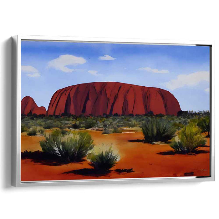 Sacred Earth Guardian: A Tribute to Australia's Iconic Monolith