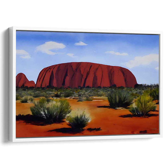 Sacred Earth Guardian: A Tribute to Australia's Iconic Monolith