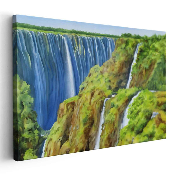 Watercolor Victoria Falls #108