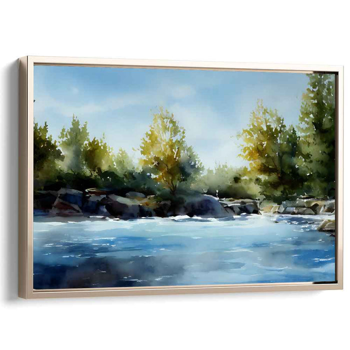 Watercolor Water #125