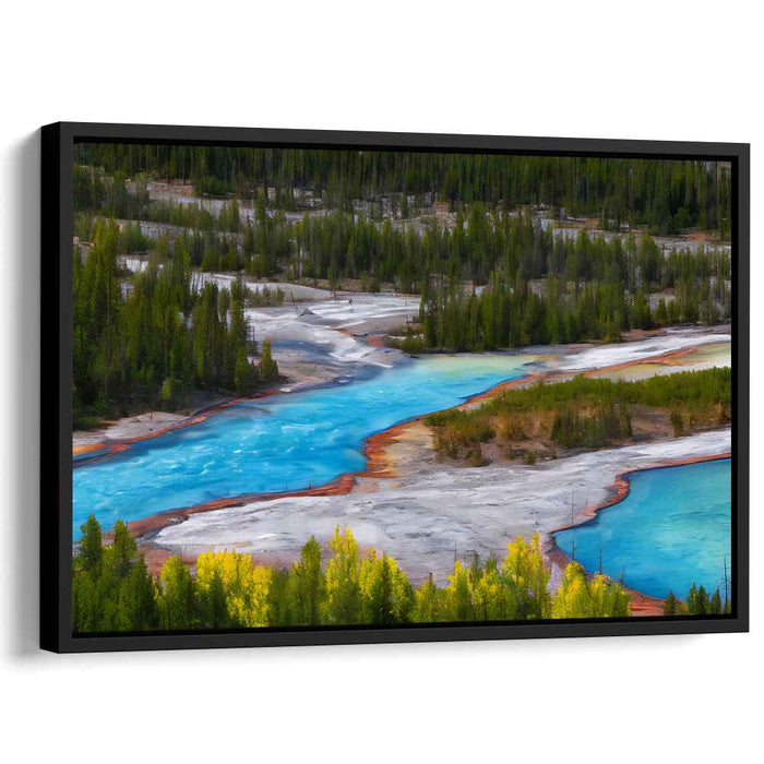 Watercolor Yellowstone National Park #116