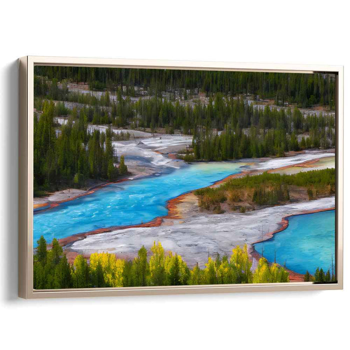 Watercolor Yellowstone National Park #116