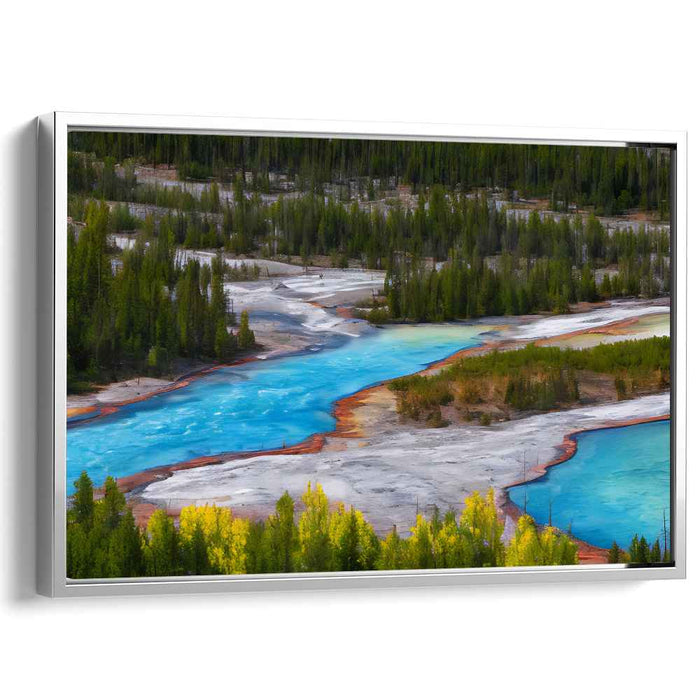 Watercolor Yellowstone National Park #116