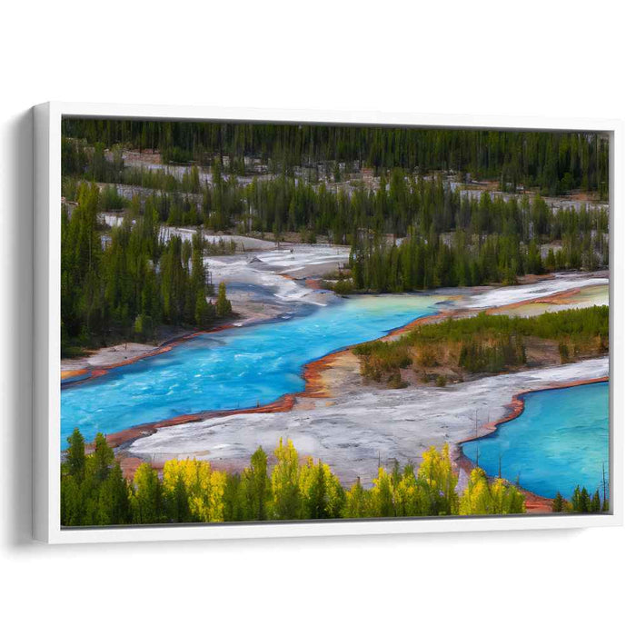 Watercolor Yellowstone National Park #116