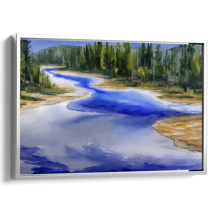 Watercolor Yellowstone National Park #121