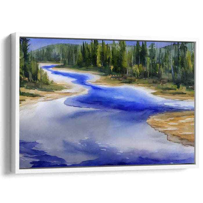 Watercolor Yellowstone National Park #121