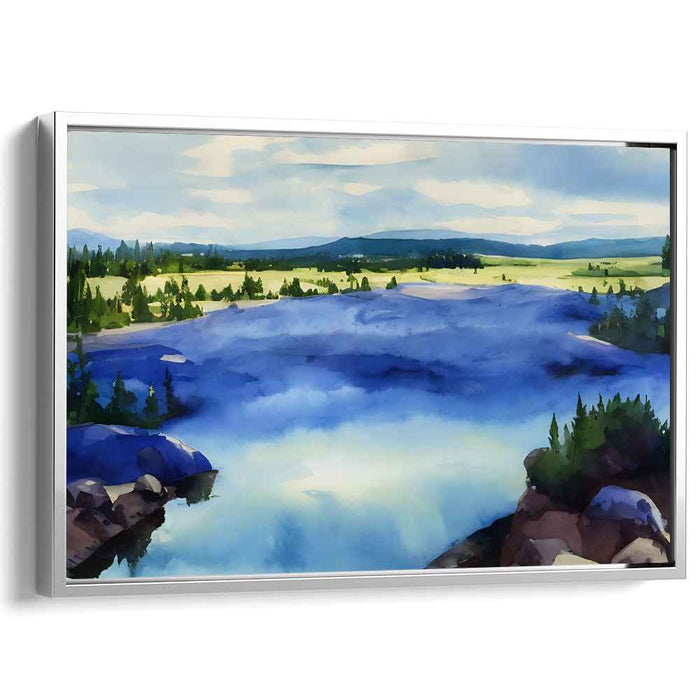 Watercolor Yellowstone National Park #131