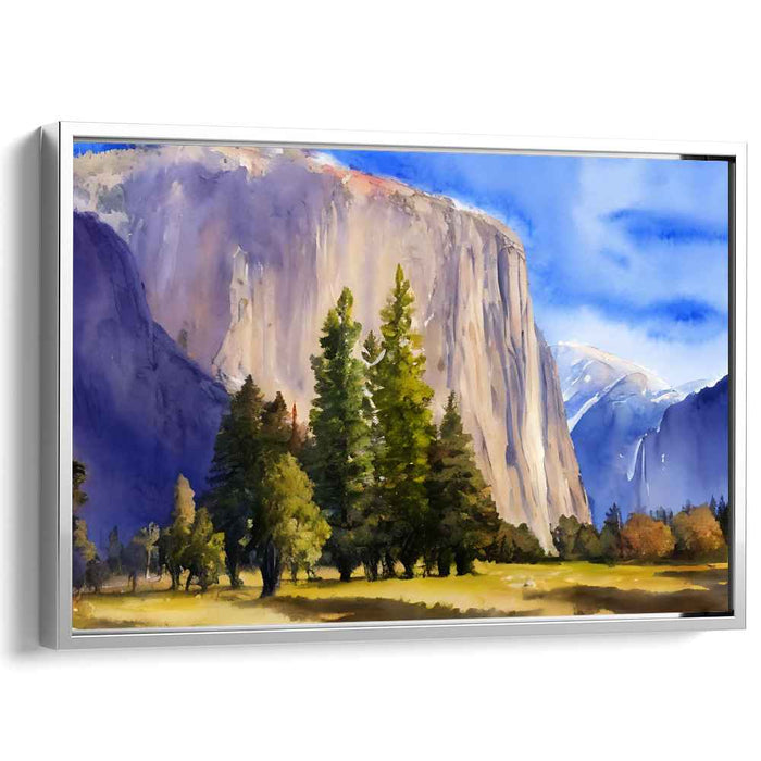 Watercolor Yosemite Valley #101