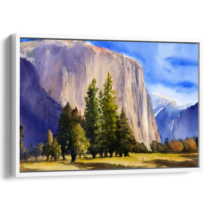 Watercolor Yosemite Valley #101