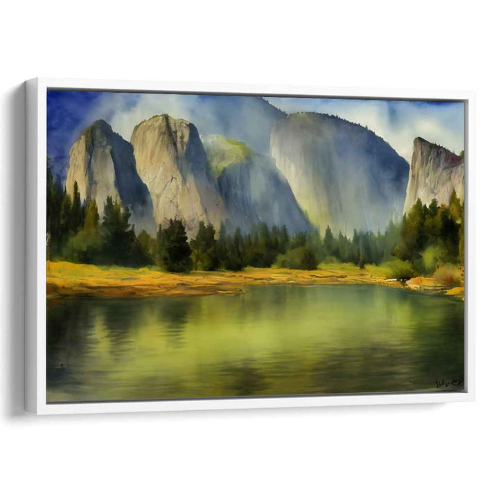 Watercolor Yosemite Valley #105
