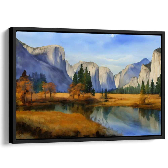 Watercolor Yosemite Valley #106