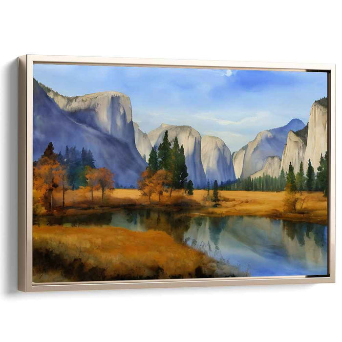 Watercolor Yosemite Valley #106
