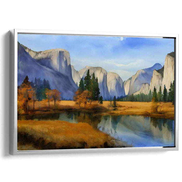 Watercolor Yosemite Valley #106