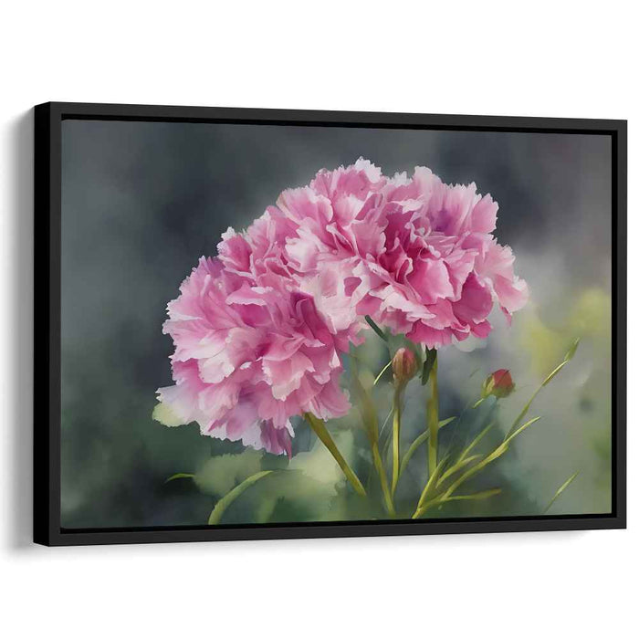 Watercolour Painting Carnations #116