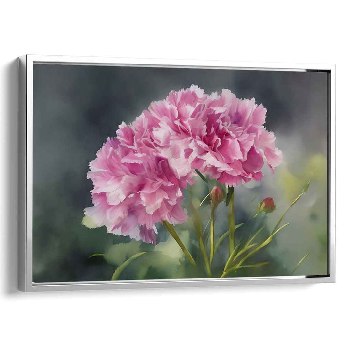 Watercolour Painting Carnations #116