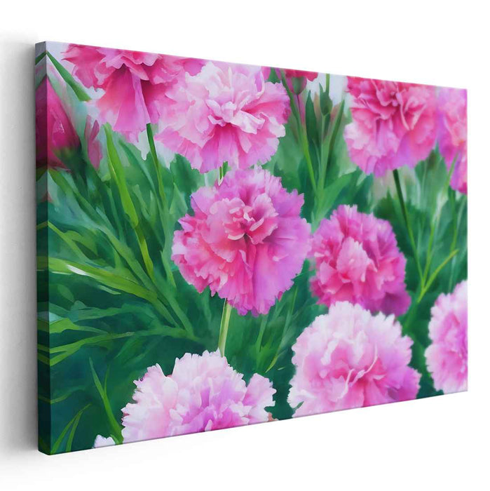 Watercolour Painting Carnations #143