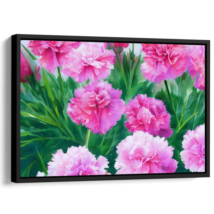 Watercolour Painting Carnations #143