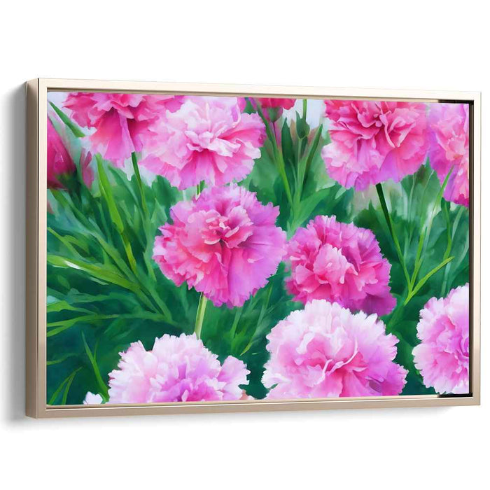 Watercolour Painting Carnations #143